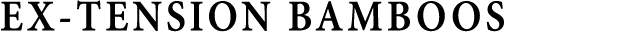 EX-TENSION BAMBOOS